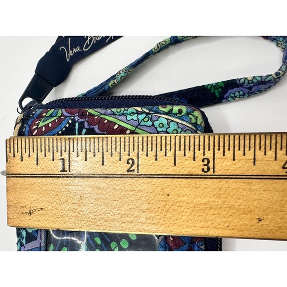 VERA BRADLEY Wallet Wristlet ID Holder Retired Blue Rhapsody Pattern ~ EUC - Picture 9 of 9